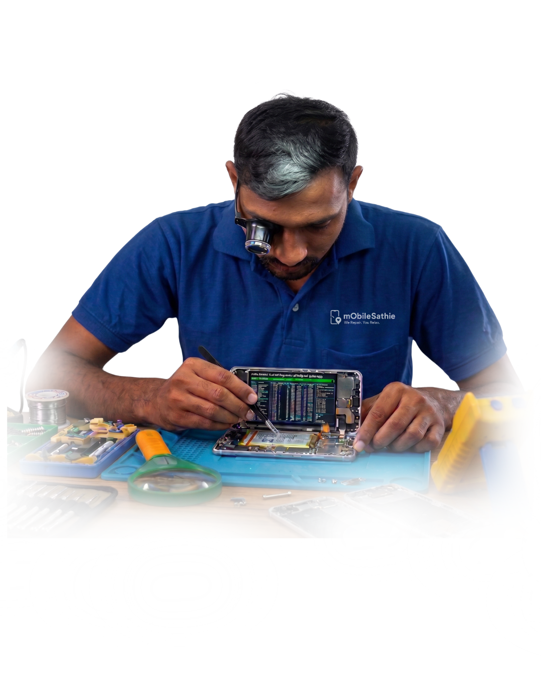Phone repair and smartphone service by MobileSathie